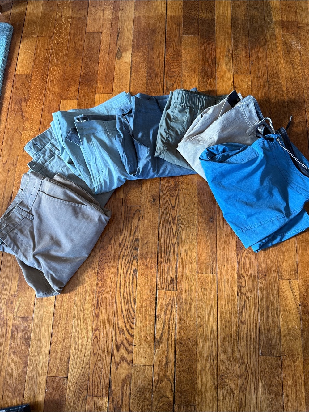 Volcom Men's Assorted Shorts - Blue, Tan, Gray